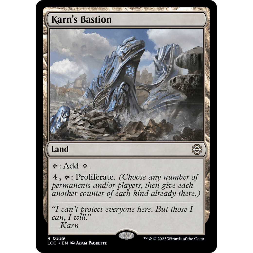 Karn's Bastion (LCC-339) - The Lost Caverns of Ixalan Commander