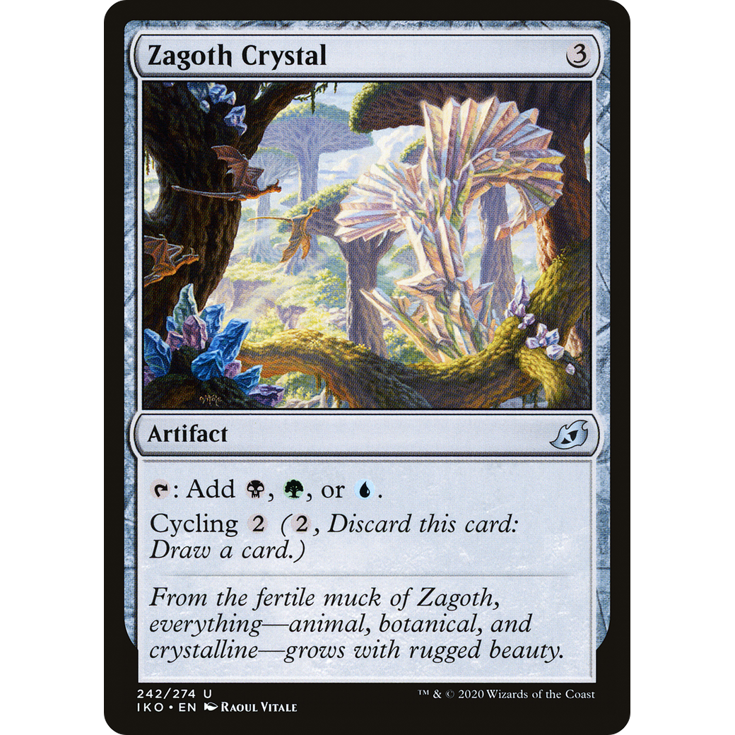 Zagoth Crystal (IKO-242) - Ikoria: Lair of Behemoths