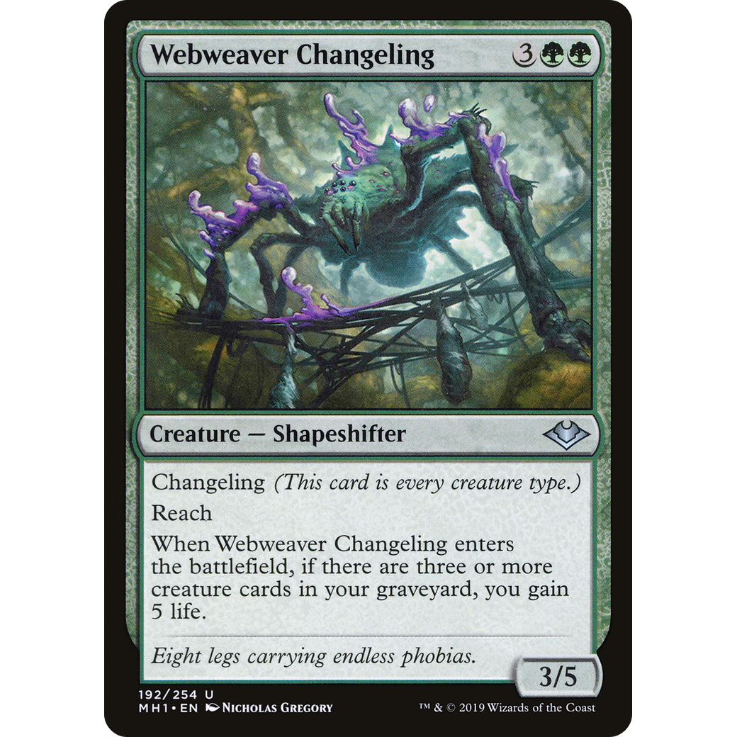 Webweaver Changeling (MH1-192) - Modern Horizons