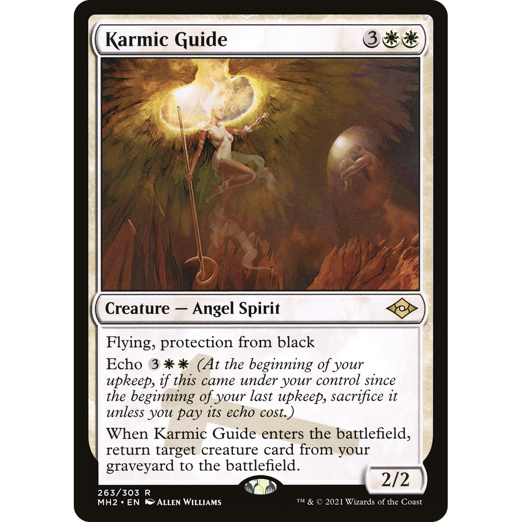Karmic Guide (MH2-263) - Modern Horizons 2 Etched Foil