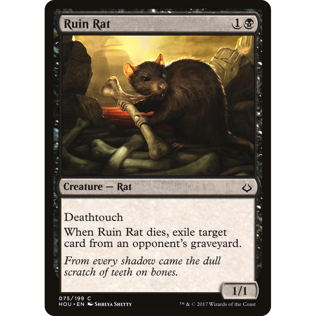Ruin Rat (HOU-075) - Hour of Devastation Foil