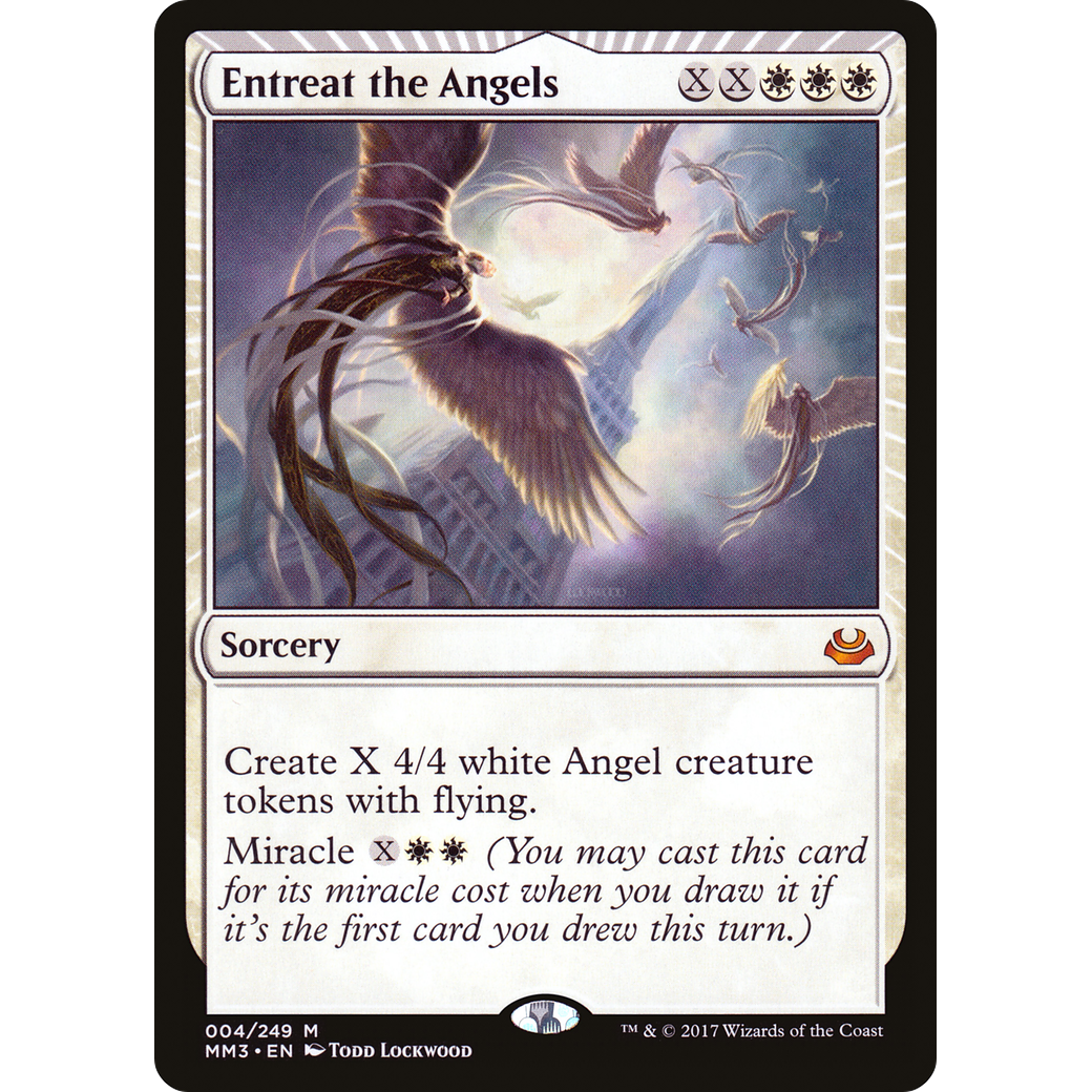 Entreat the Angels (MM3-004) - Modern Masters 2017: (miracle)