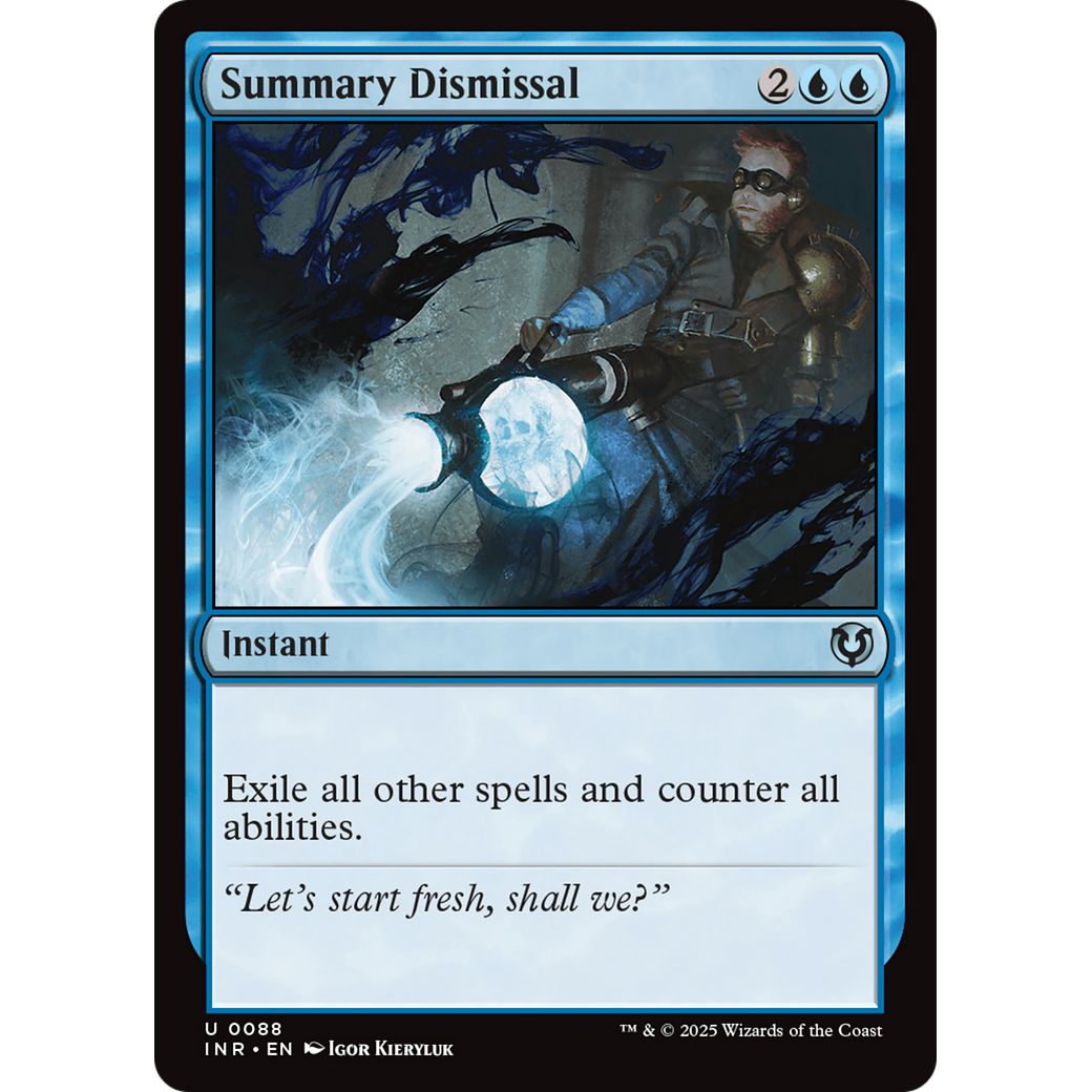 Summary Dismissal (INR-088) - Innistrad Remastered Foil