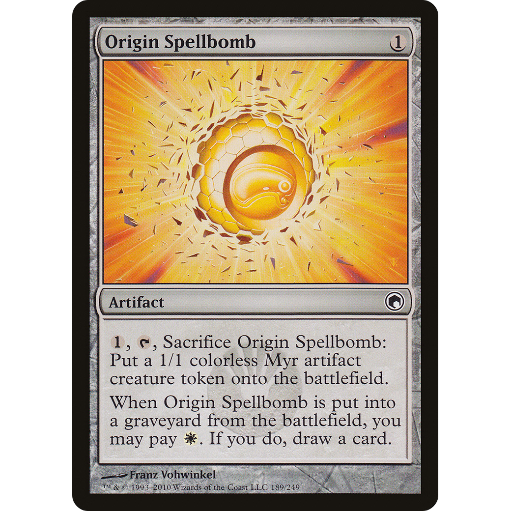 Origin Spellbomb (SOM-189) - Scars of Mirrodin
