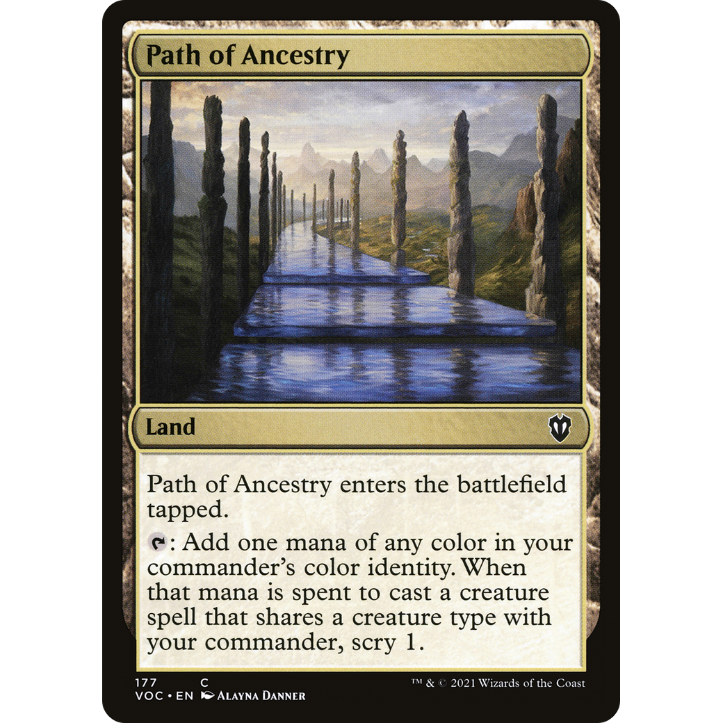 Path of Ancestry (VOC-177) - Crimson Vow Commander