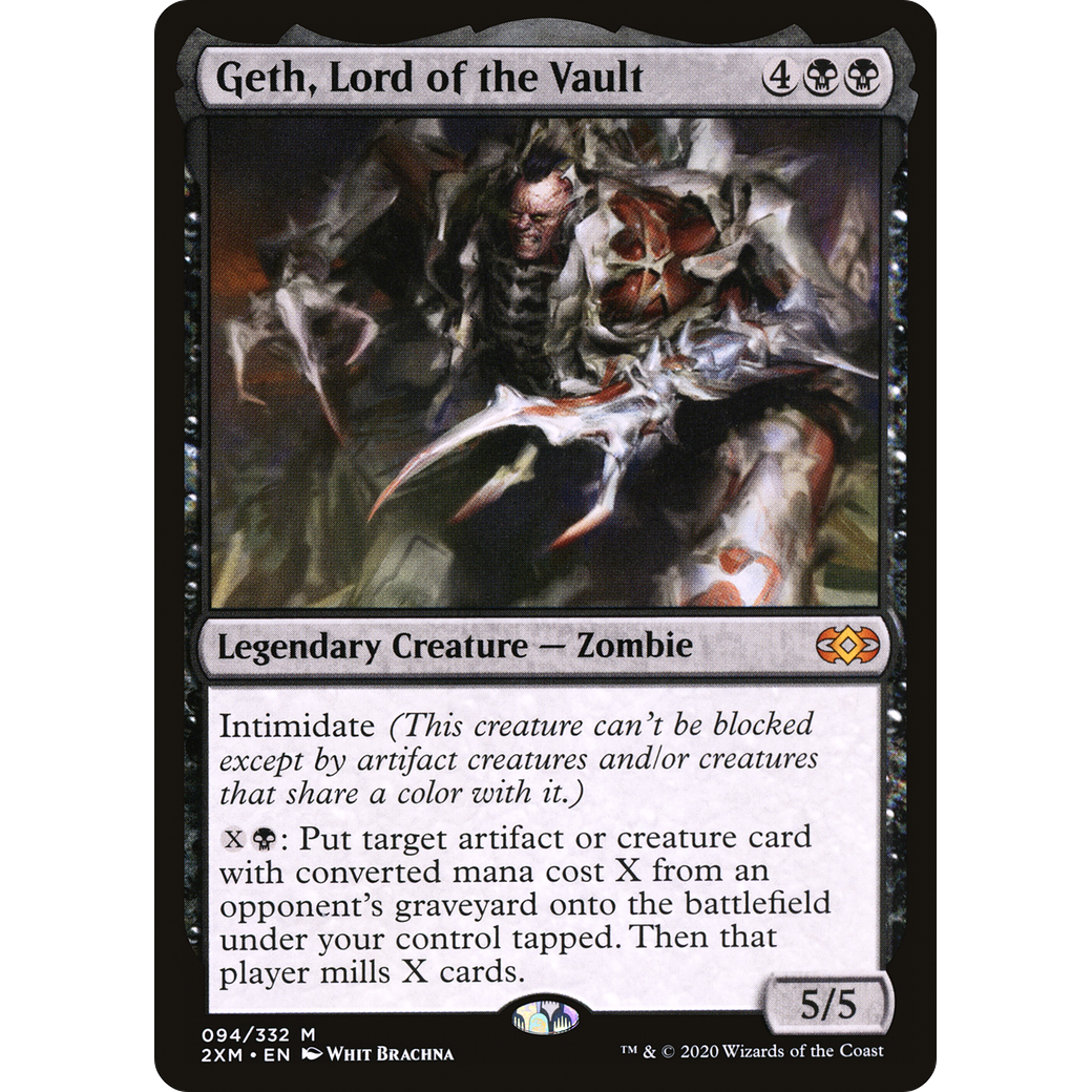 Geth, Lord of the Vault (2XM-094) - Double Masters