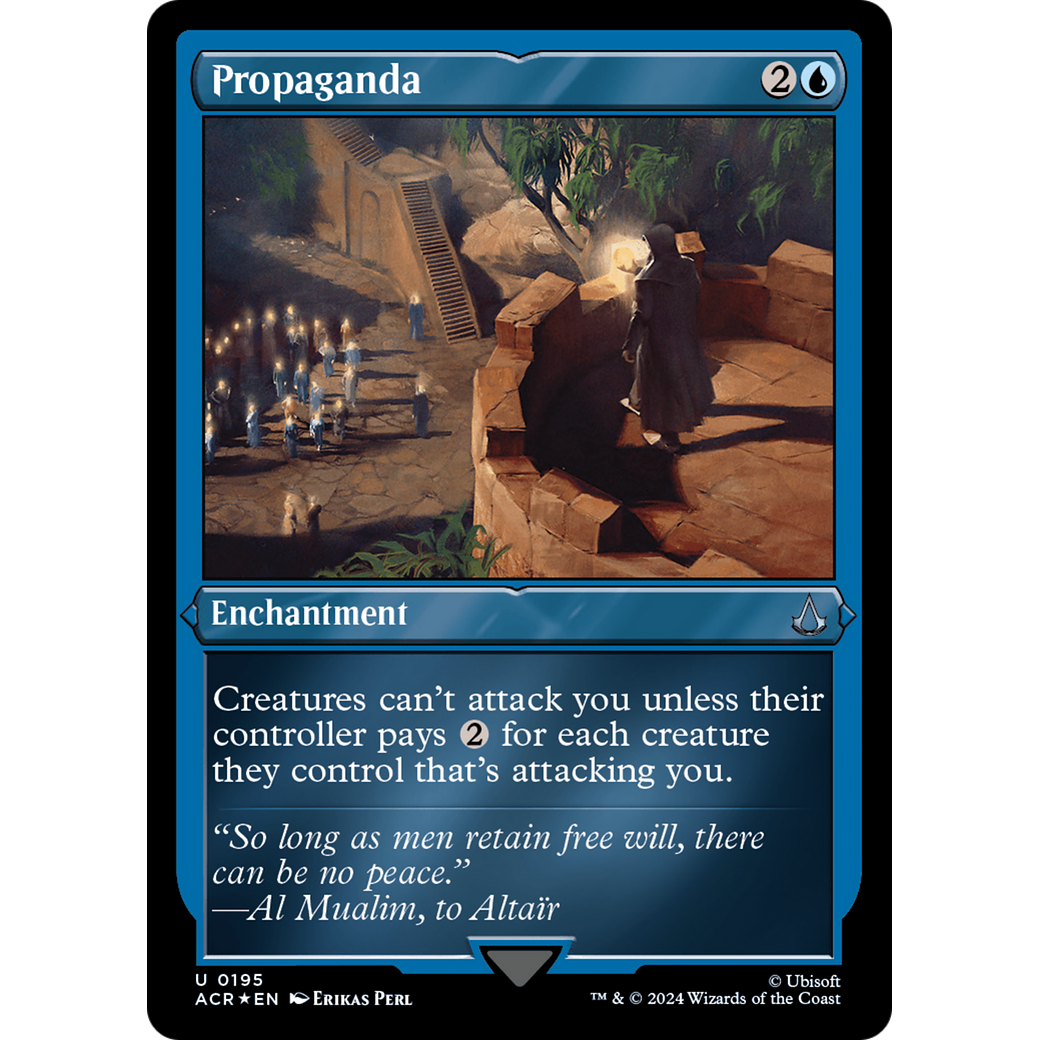 Propaganda (ACR-195) - Assassin's Creed Etched Foil