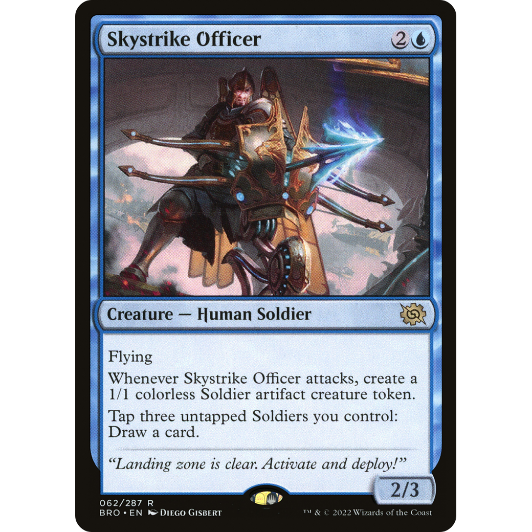 Skystrike Officer (BRO-062) - The Brothers' War