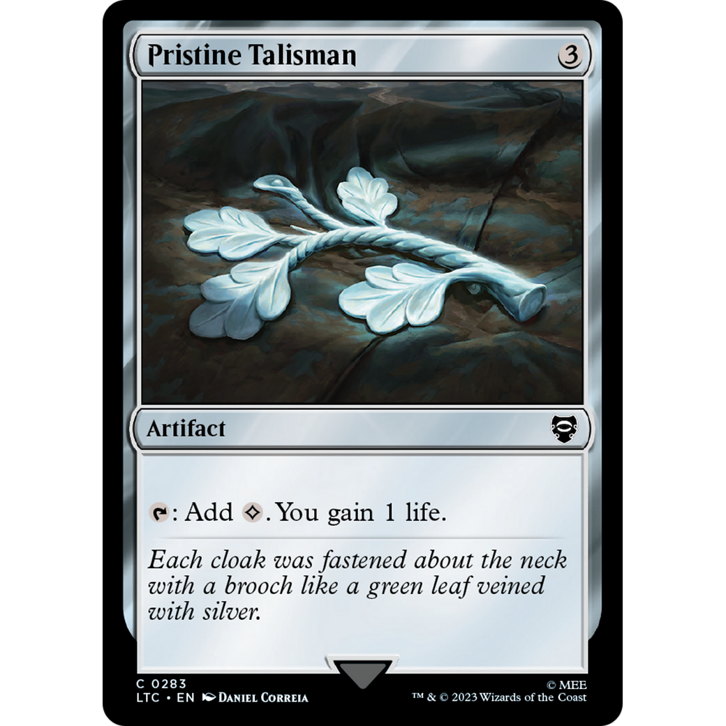 Pristine Talisman (LTC-283) - Tales of Middle-earth Commander