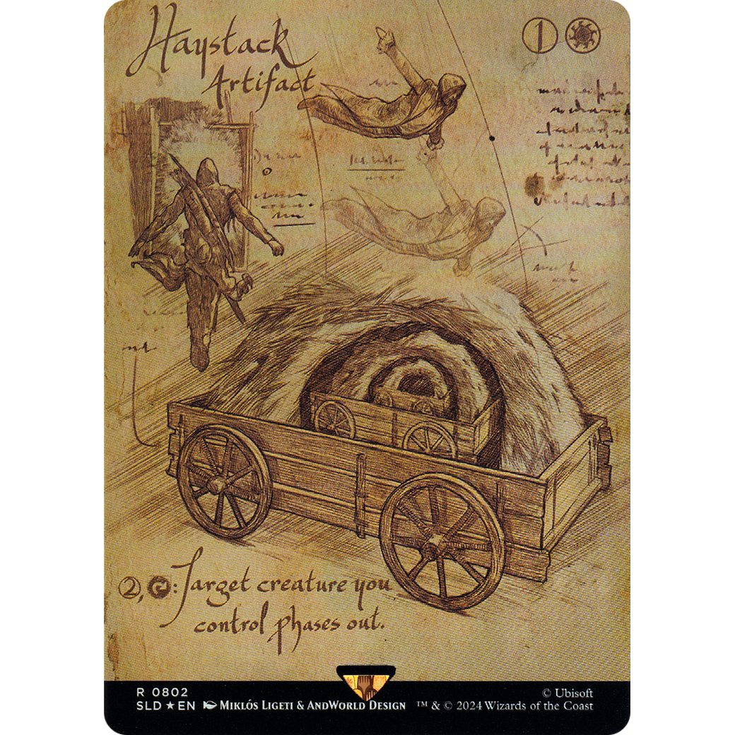 Haystack (Rainbow Foil) (SLD-802) - Secret Lair Drop (Borderless) Foil