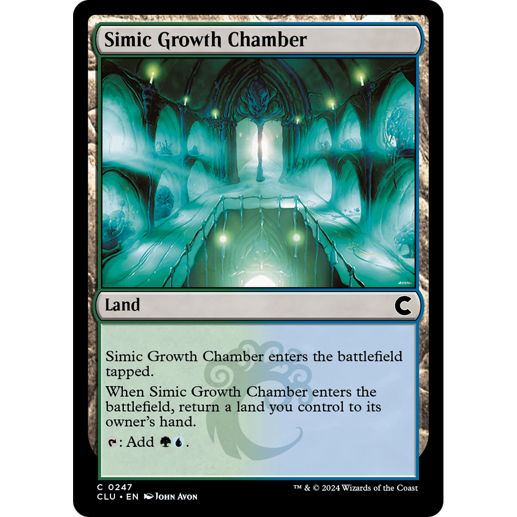 Simic Growth Chamber (CLU-247) - Ravnica: Clue Edition