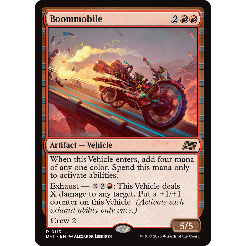 Boommobile (DFT-113) - Aetherdrift Foil