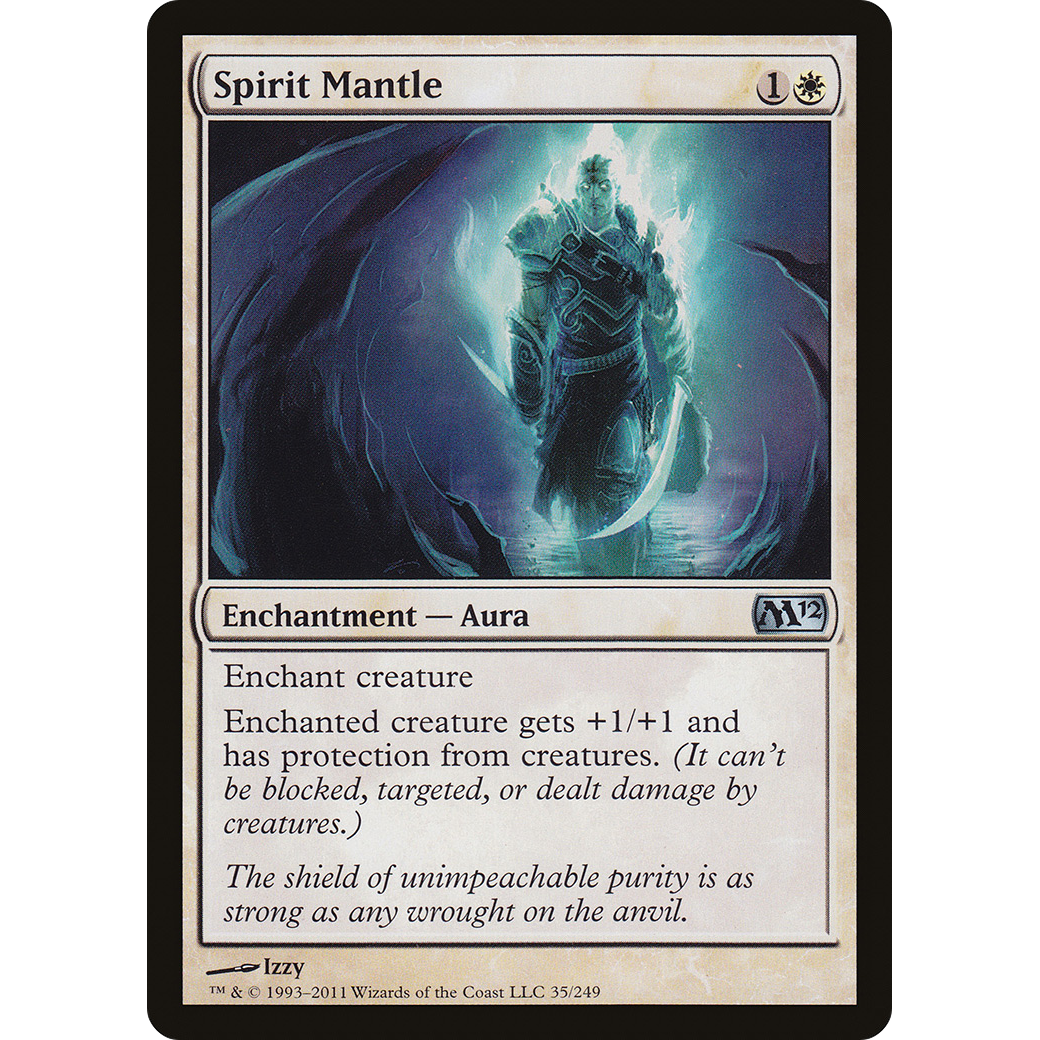 Spirit Mantle (M12-035) - Magic 2012 Foil