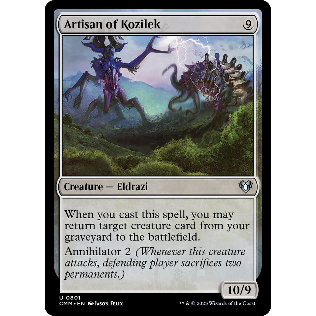 Artisan of Kozilek (CMM-801) - Commander Masters