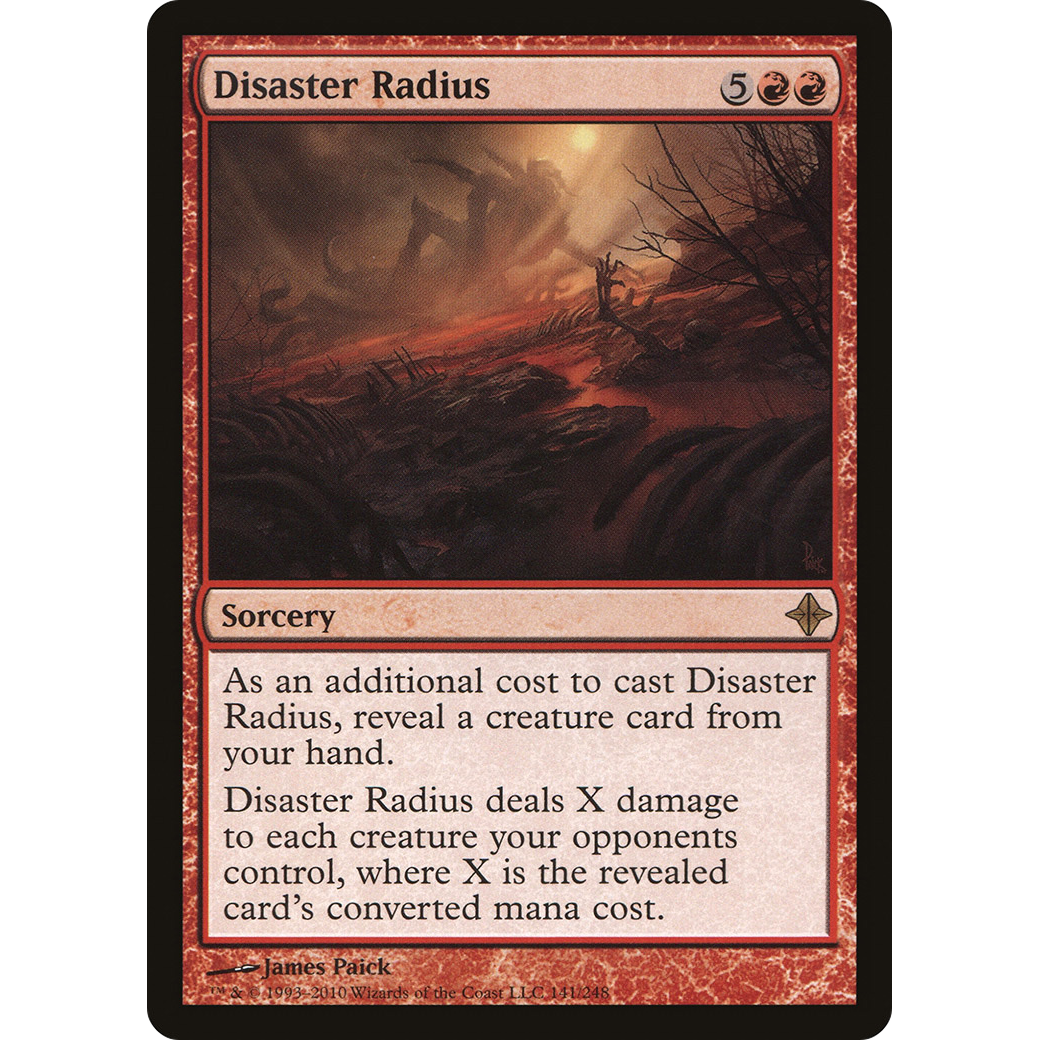 Disaster Radius (ROE-141) - Rise of the Eldrazi Foil