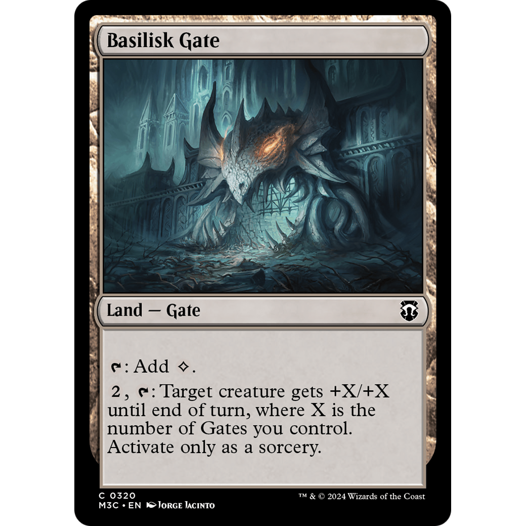 Basilisk Gate (M3C-320) - Modern Horizons 3 Commander Foil
