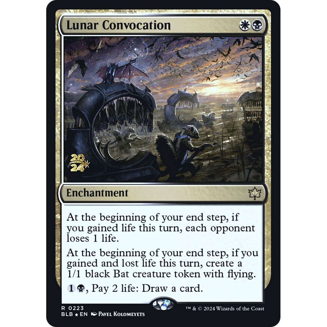 Lunar Convocation (PRE-223S) - Bloomburrow Promos Foil