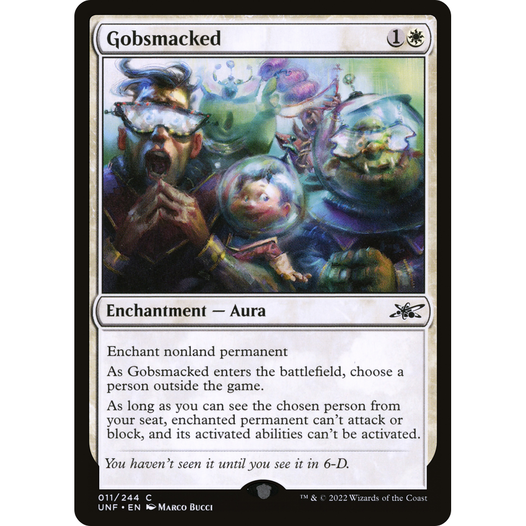 Gobsmacked (UNF-011) - Unfinity Foil