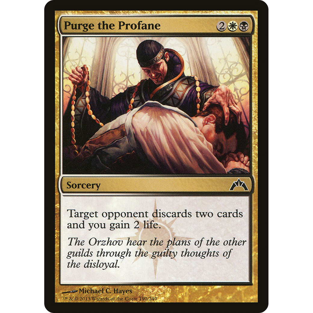 Purge the Profane (GTC-190) - Gatecrash