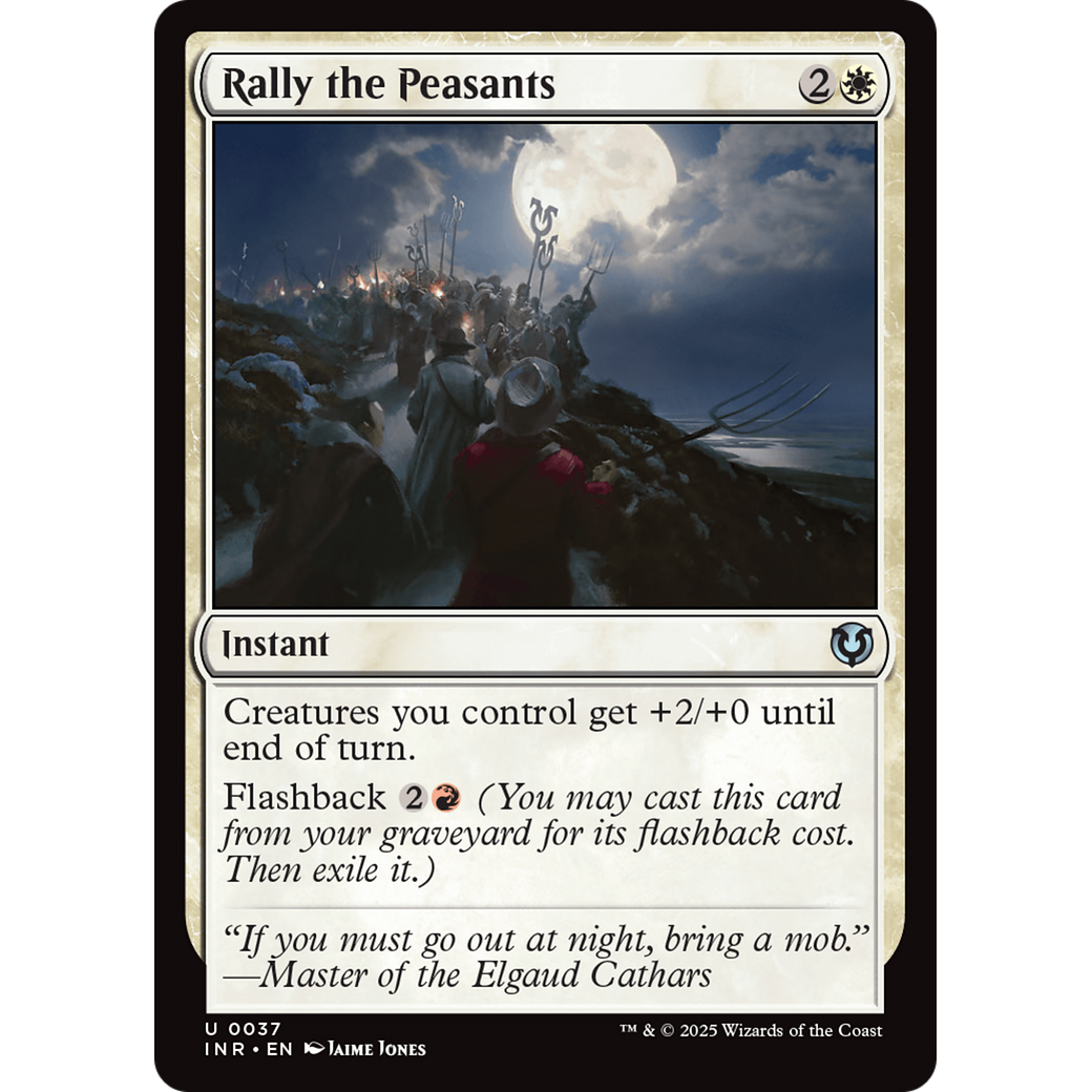 Rally the Peasants (INR-037) - Innistrad Remastered