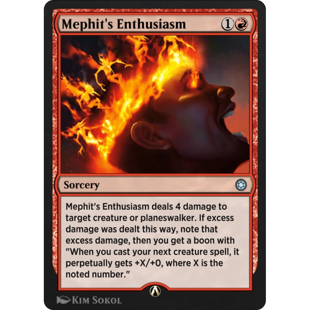 Mephit's Enthusiasm (HBG-060) - Alchemy Horizons: Baldur's Gate