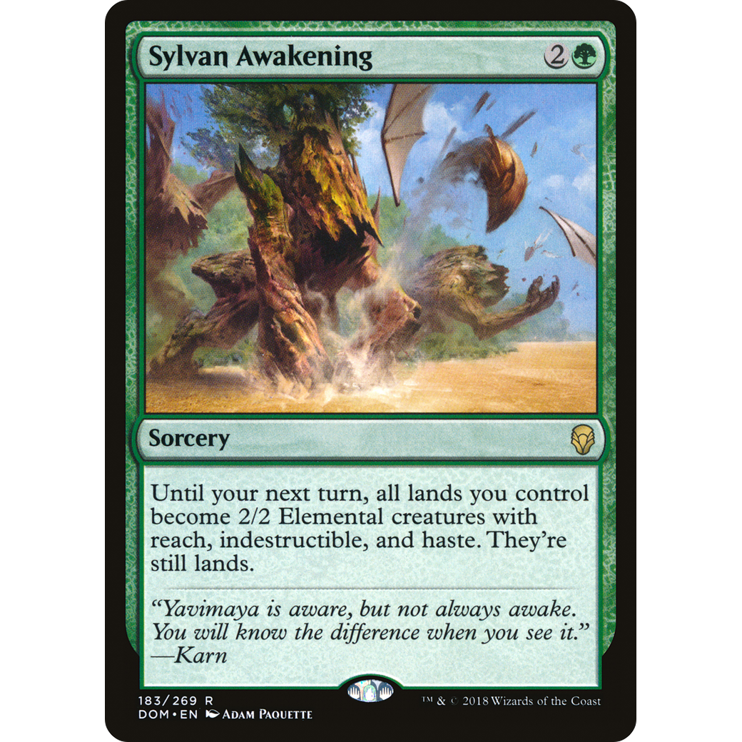 Sylvan Awakening (DOM-183) - Dominaria