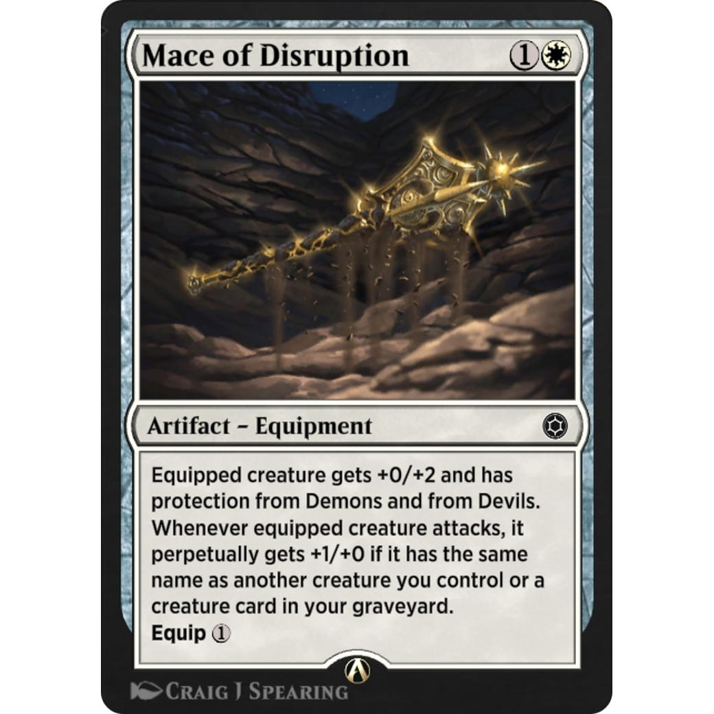 Mace of Disruption (HBG-023) - Alchemy Horizons: Baldur's Gate