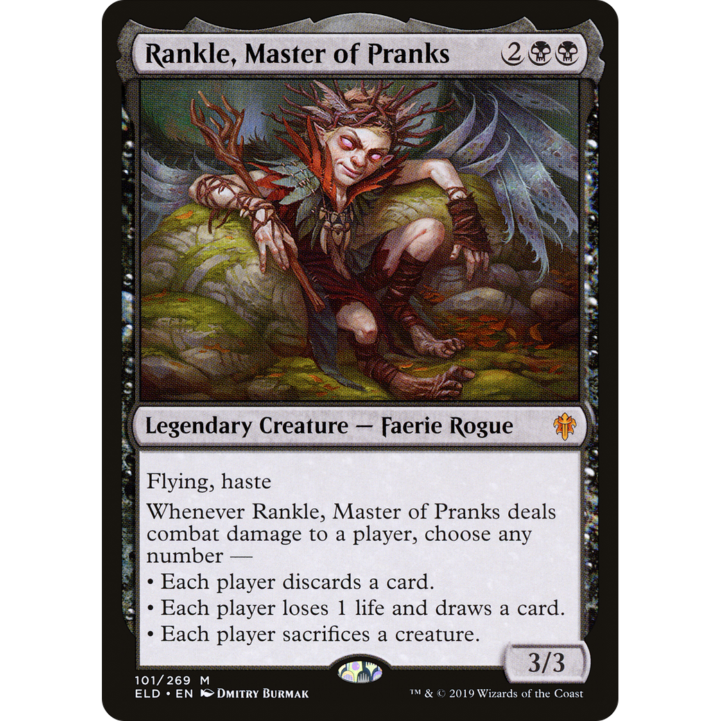 Rankle, Master of Pranks (ELD-101) - Throne of Eldraine