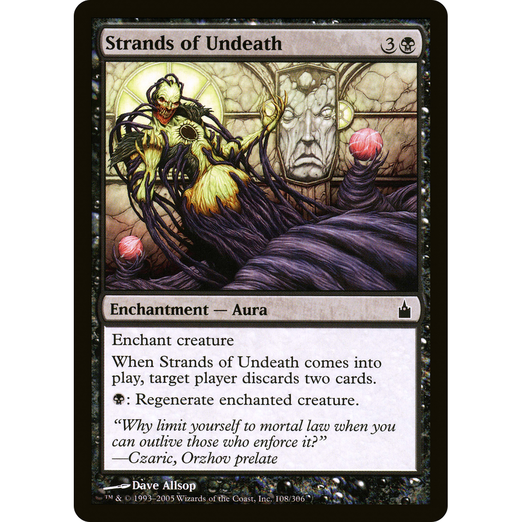 Strands of Undeath (RAV-108) - Ravnica: City of Guilds