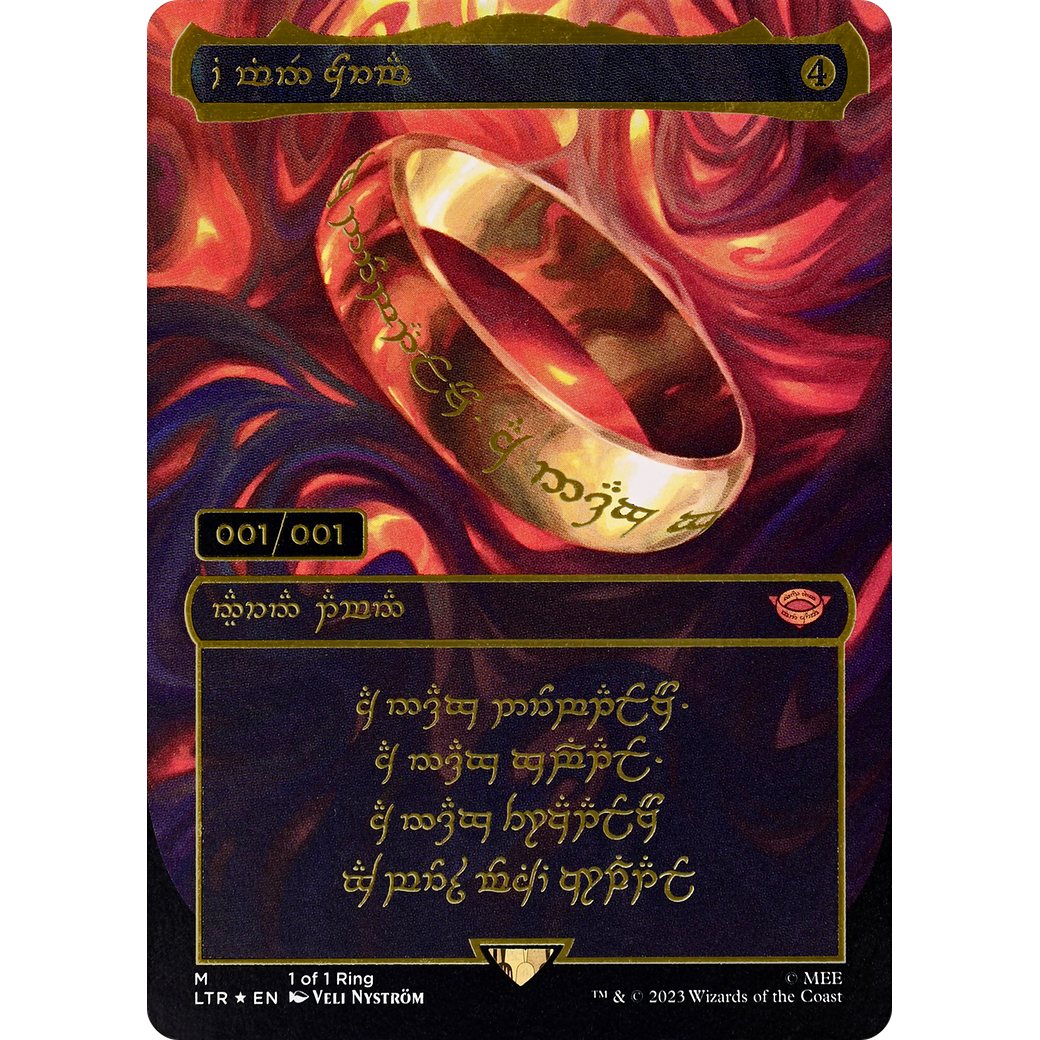 The One Ring (LTR-000) - The Lord of the Rings: Tales of Middle-earth (Borderless) Foil