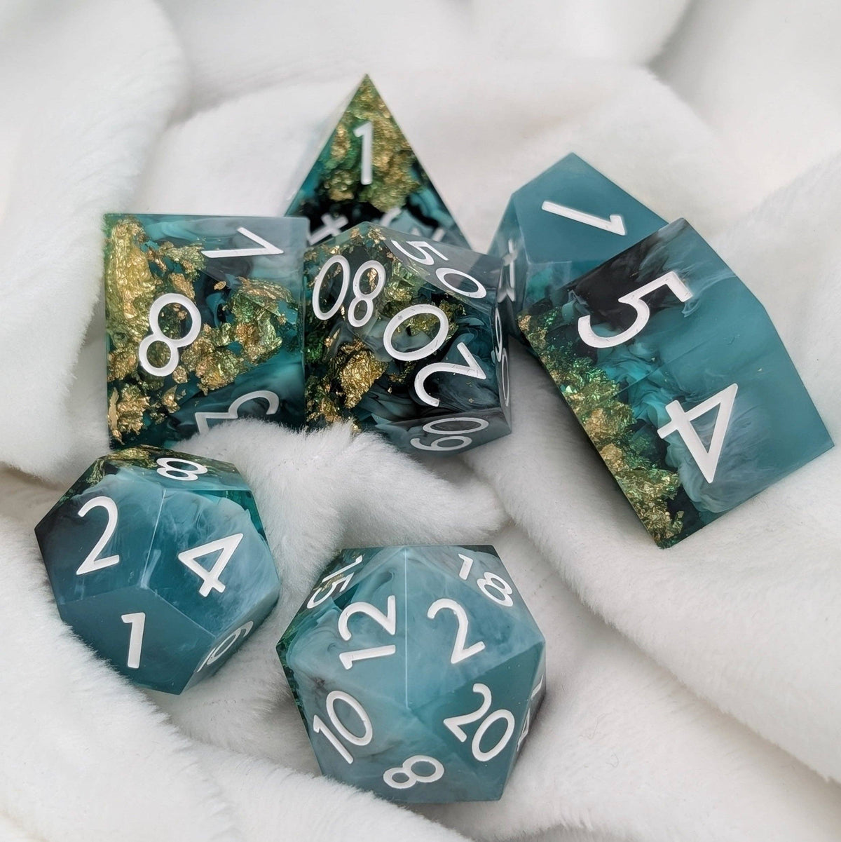 Deathmire 7-Piece Polyhedral Dice Set