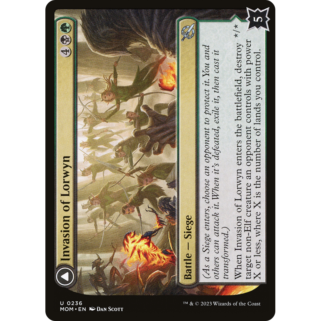 Invasion of Lorwyn // Winnowing Forces (MOM-236) - March of the Machine