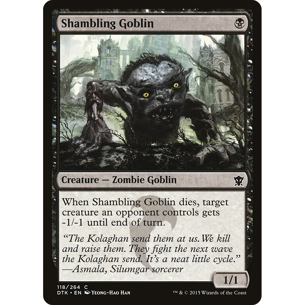 Shambling Goblin (DTK-118) - Dragons of Tarkir Foil