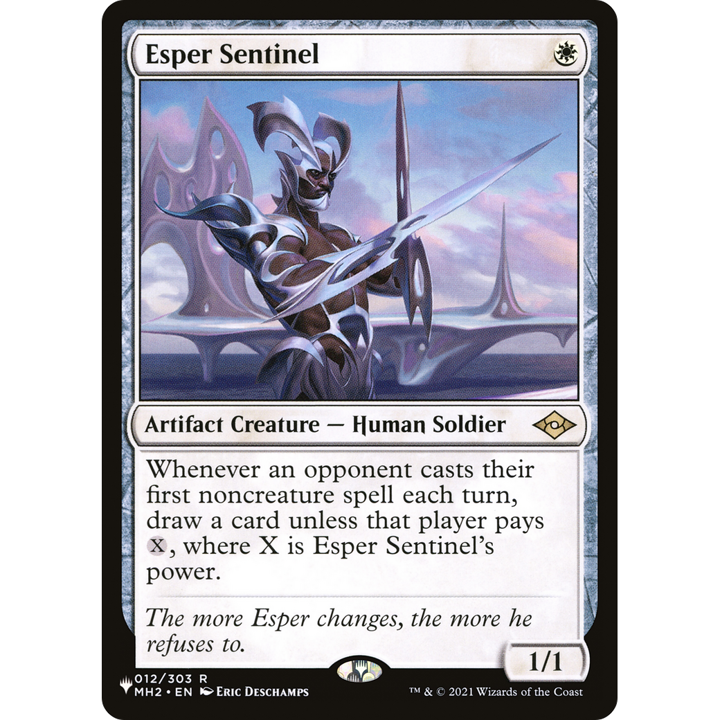 Esper Sentinel (LIST-012/303) - The List