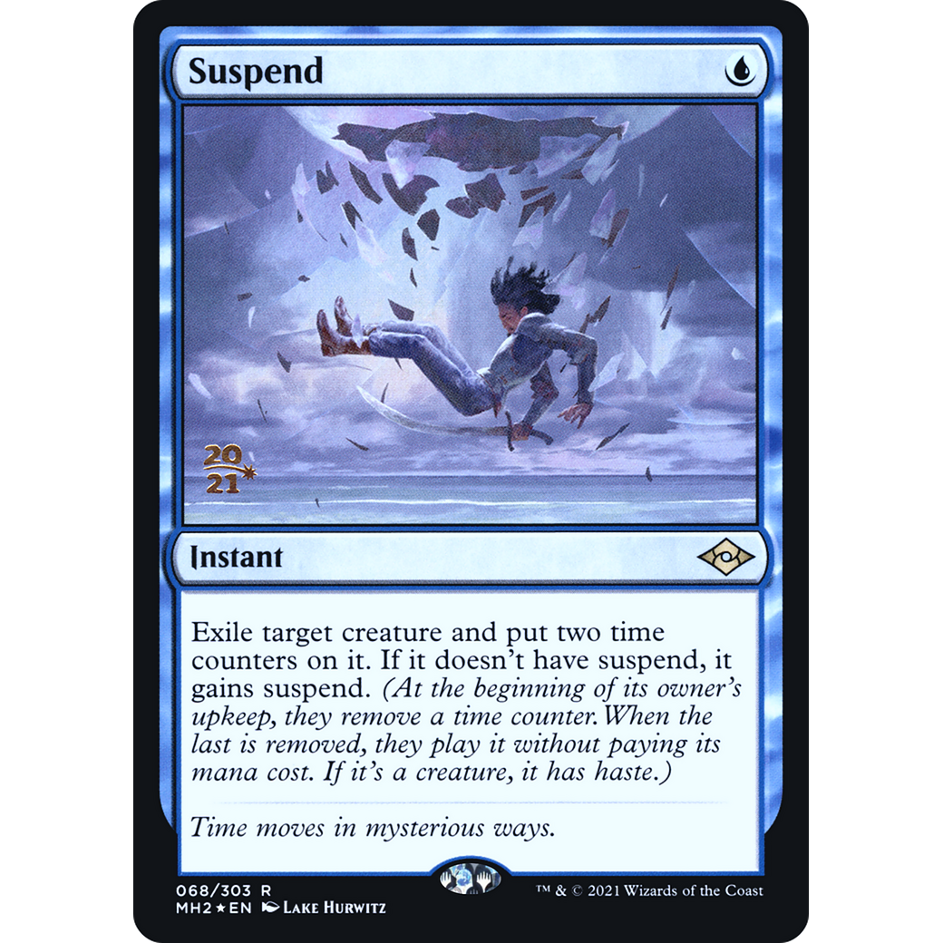 Suspend (PRE-068) - Modern Horizons 2 Promos Foil