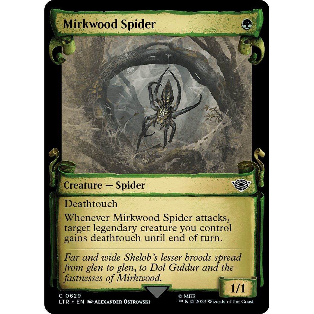 Mirkwood Spider (LTR-629) - The Lord of the Rings: Tales of Middle-earth: (Showcase)