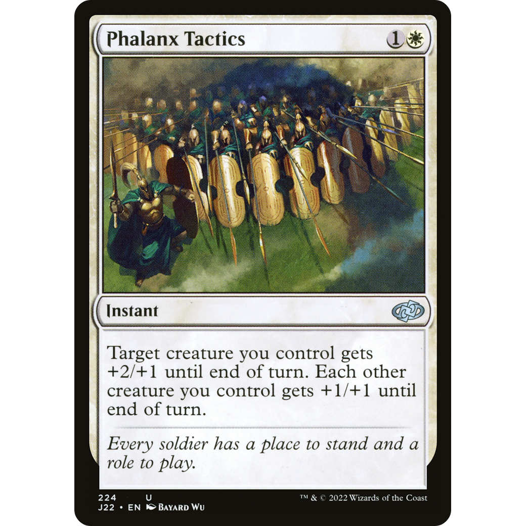 Phalanx Tactics (J22-224) - Jumpstart 2022