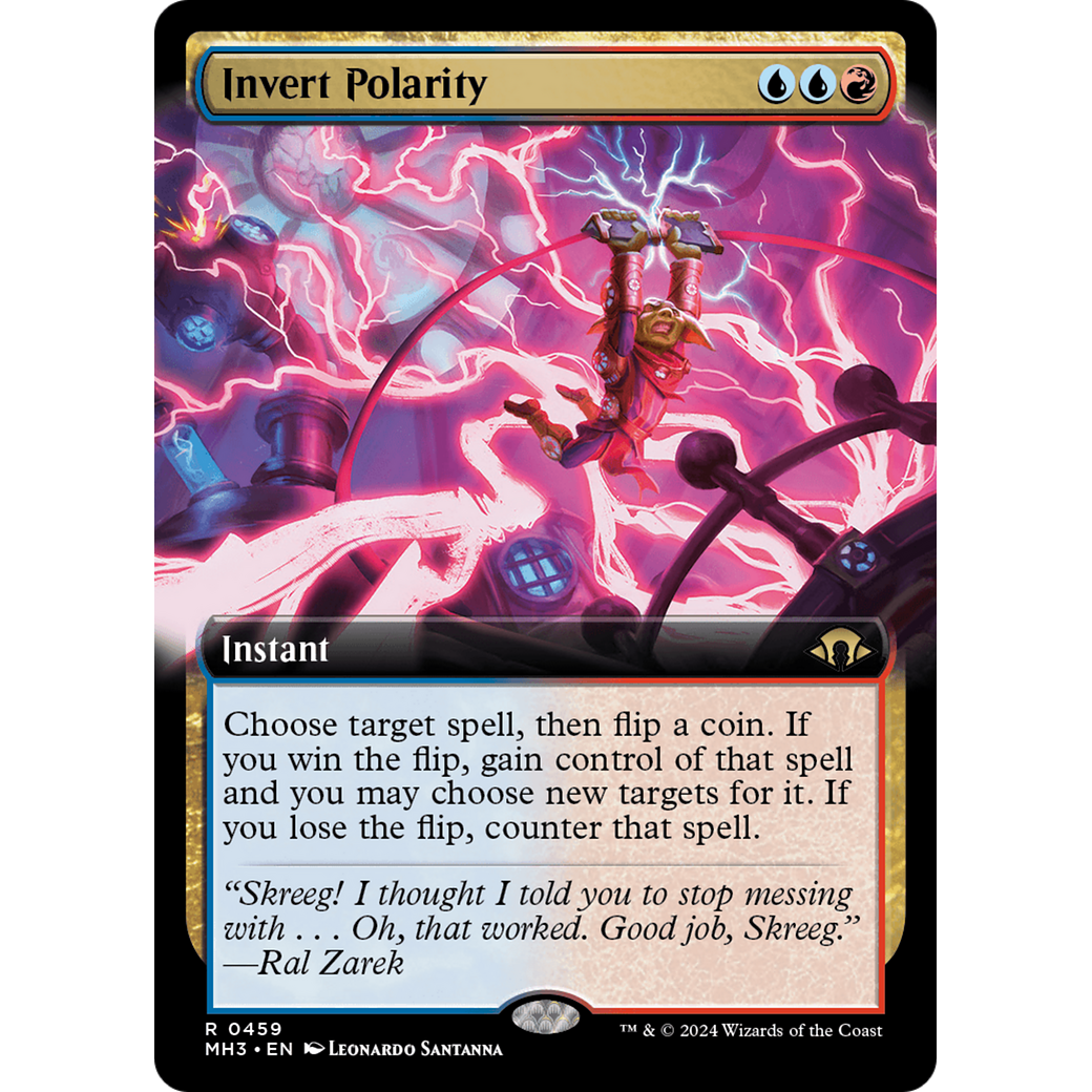 Invert Polarity (MH3-459) - Modern Horizons 3: (Extended Art) Foil