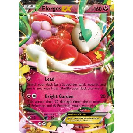 Florges EX 67/119 - XY  Phantom Forces Holofoil