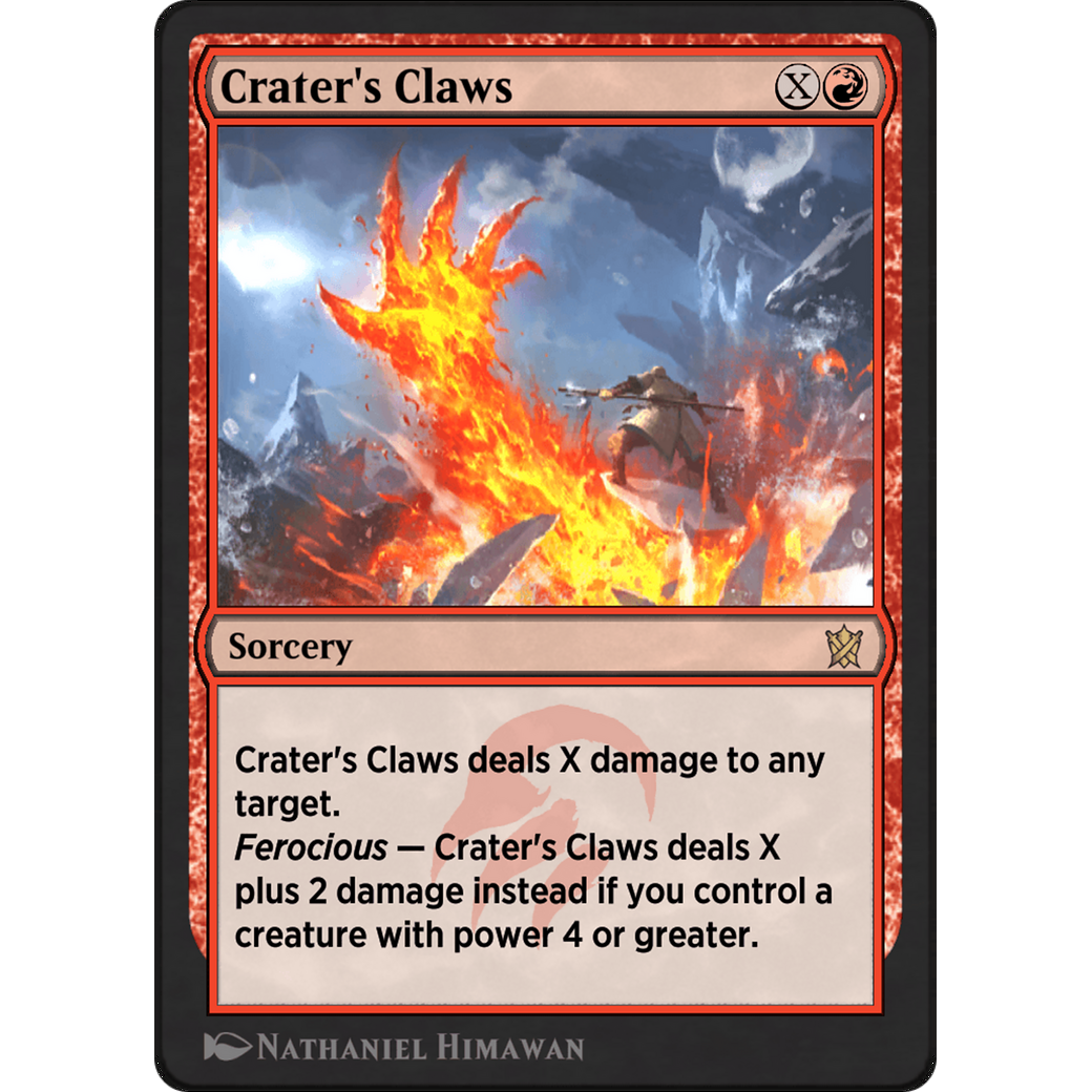 Crater's Claws (KTK-106Y) - Khans of Tarkir