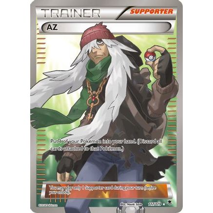 AZ (117 Full Art) 117/119 - XY  Phantom Forces Holofoil