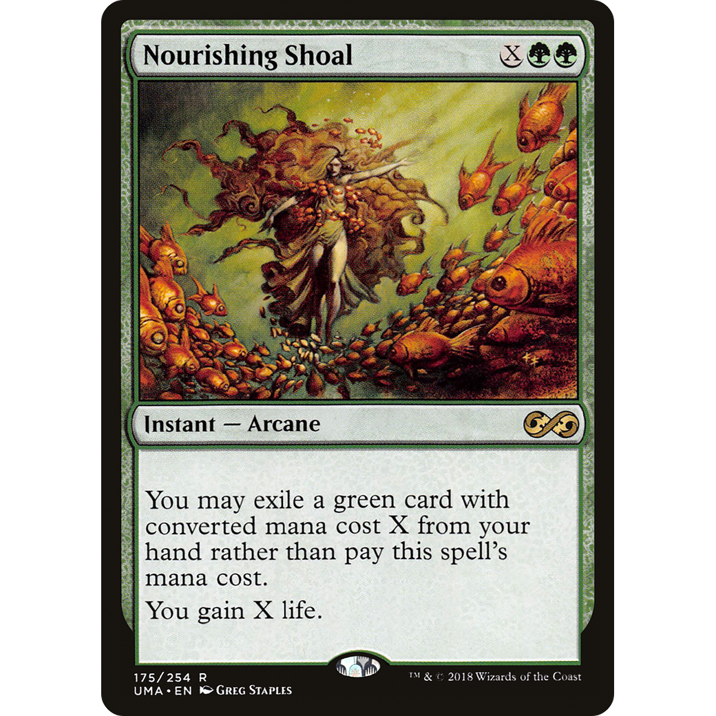 Nourishing Shoal (UMA-175) - Ultimate Masters Foil