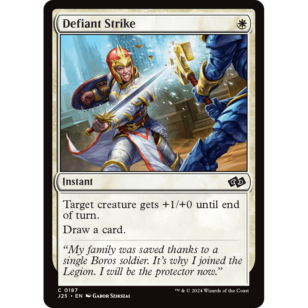 Defiant Strike (J25-187) - Foundations Jumpstart