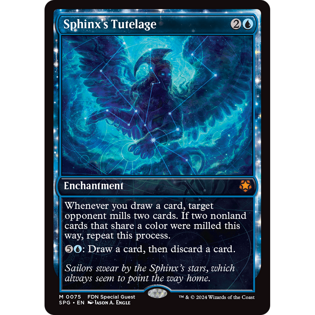 Sphinx's Tutelage (Showcase) (SPG-075) - Special Guests: (Showcase, enchantment)