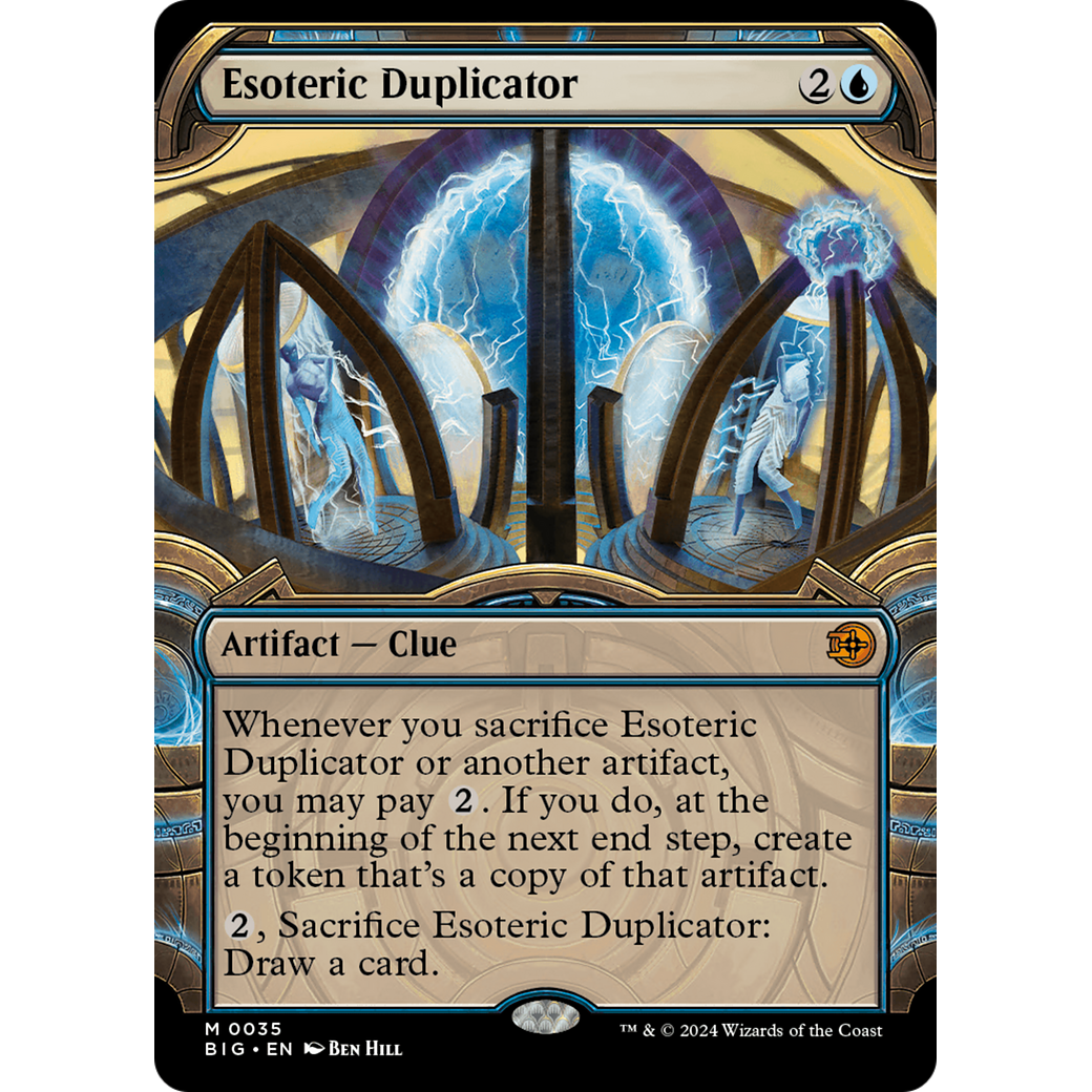 Esoteric Duplicator (Showcase) (BIG-035) - The Big Score: (Showcase) Foil