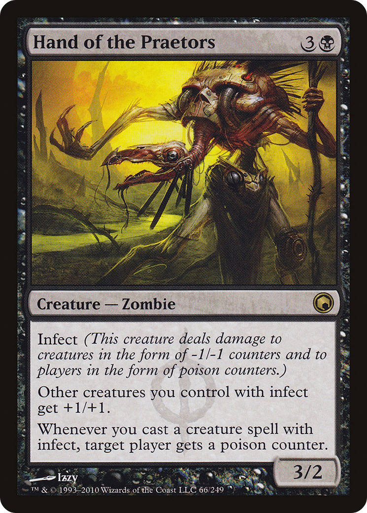 Hand of the Praetors (SOM-066) - Scars of Mirrodin Foil