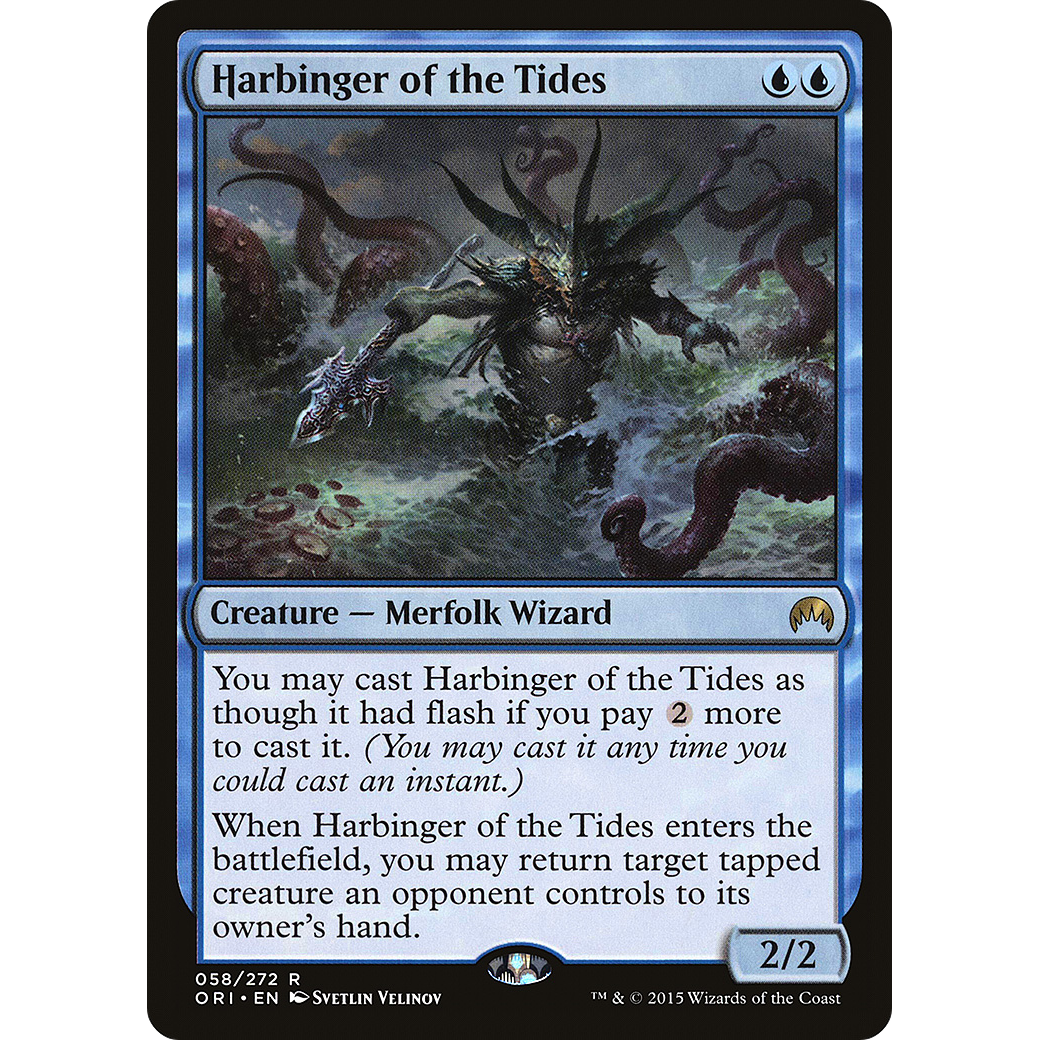 Harbinger of the Tides (ORI-058) - Magic Origins Foil