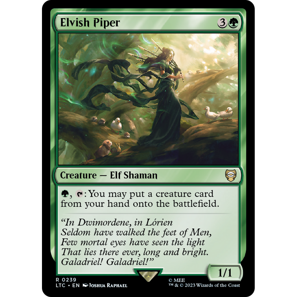 Elvish Piper (LTC-239) - Tales of Middle-earth Commander