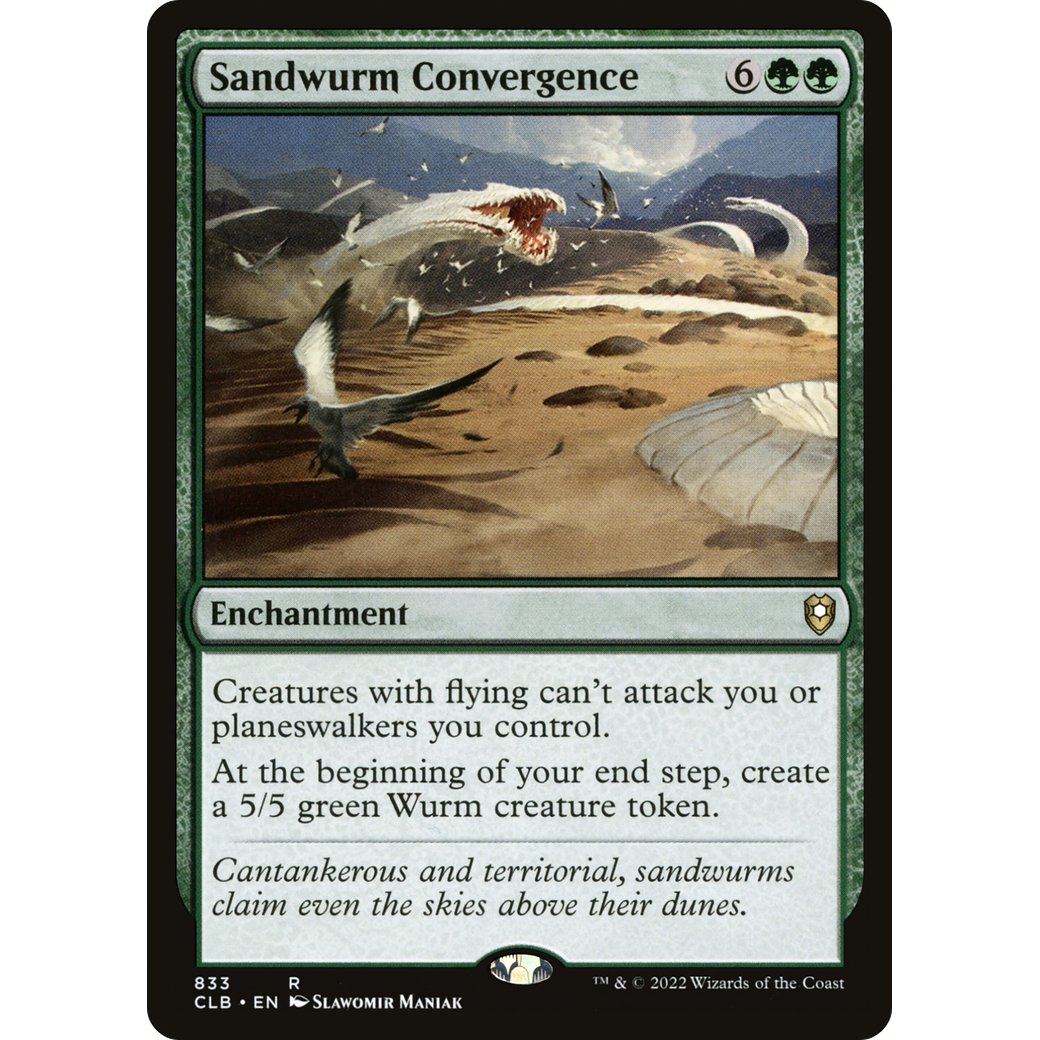 Sandwurm Convergence (CLB-833) - Commander Legends: Battle for Baldur's Gate