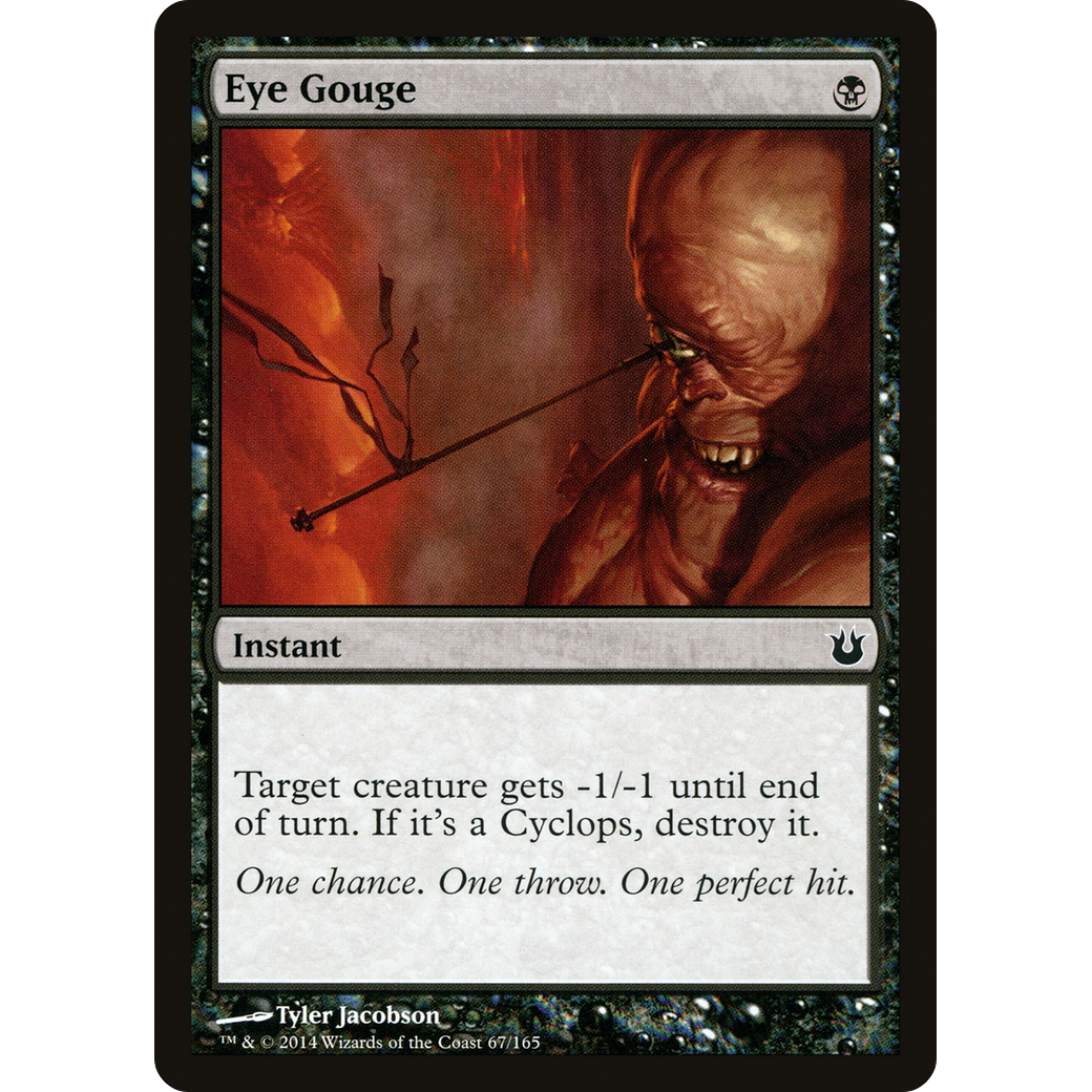Eye Gouge (BNG-067) - Born of the Gods Foil